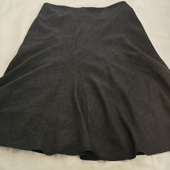 Reitmans Gray A-Line Midi Skirt for Casual Wear - Picture 12 of 16
